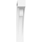 Ekena Millwork Standard Viola Architectural Grade PVC Corbel, 1 1/2"W x 5"D x 8 3/8"H CORP02X05X08VIO - alternate 3